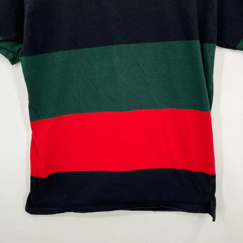 DGK T-Shirt Men's Size M Multicolor Striped Short Sleeve Crew Neck Skate Y2K - Picture 3 of 11