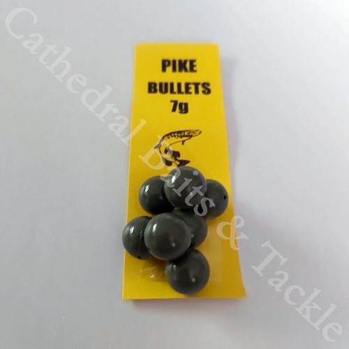 Pike Predator Non Toxic inline Bullets Salt Freshwater Fishing Tackle 4 Sizes - 第 7/12 張圖片