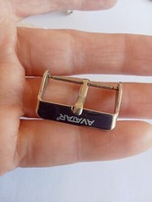 AVATAR, FIBBIA PER OROLOGIO. Ansa 24mm. Acciao USATO