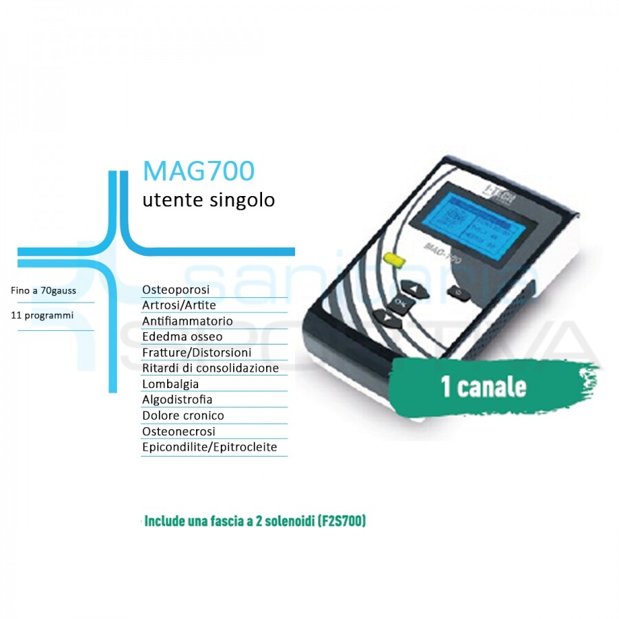 I-Tech Mag 700 Apparecchio per Magnetoterapia Bassa Frequenza