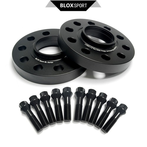 2 15mm + 2 20mm Hub Wheel Spacers for Saab 9-3 Cabrio Typ Aluminum 6061T6 Forged - Picture 4 of 12