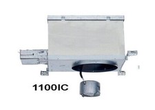 Lightolier 1100IC Incandescent Housing, Ceiling Fixture, 6"-LOT OF 4 FRAMES