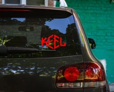 Keel Vinyl Logo Sticker Decal Heavy Metal Band Car Bumper Steeler Alcatrazz