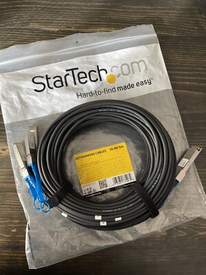 Cisco QSFP-4SFP10G-CU5M Compatible 5m 40G QSFP+ to 4x SFP+ Direct Attach Breakou