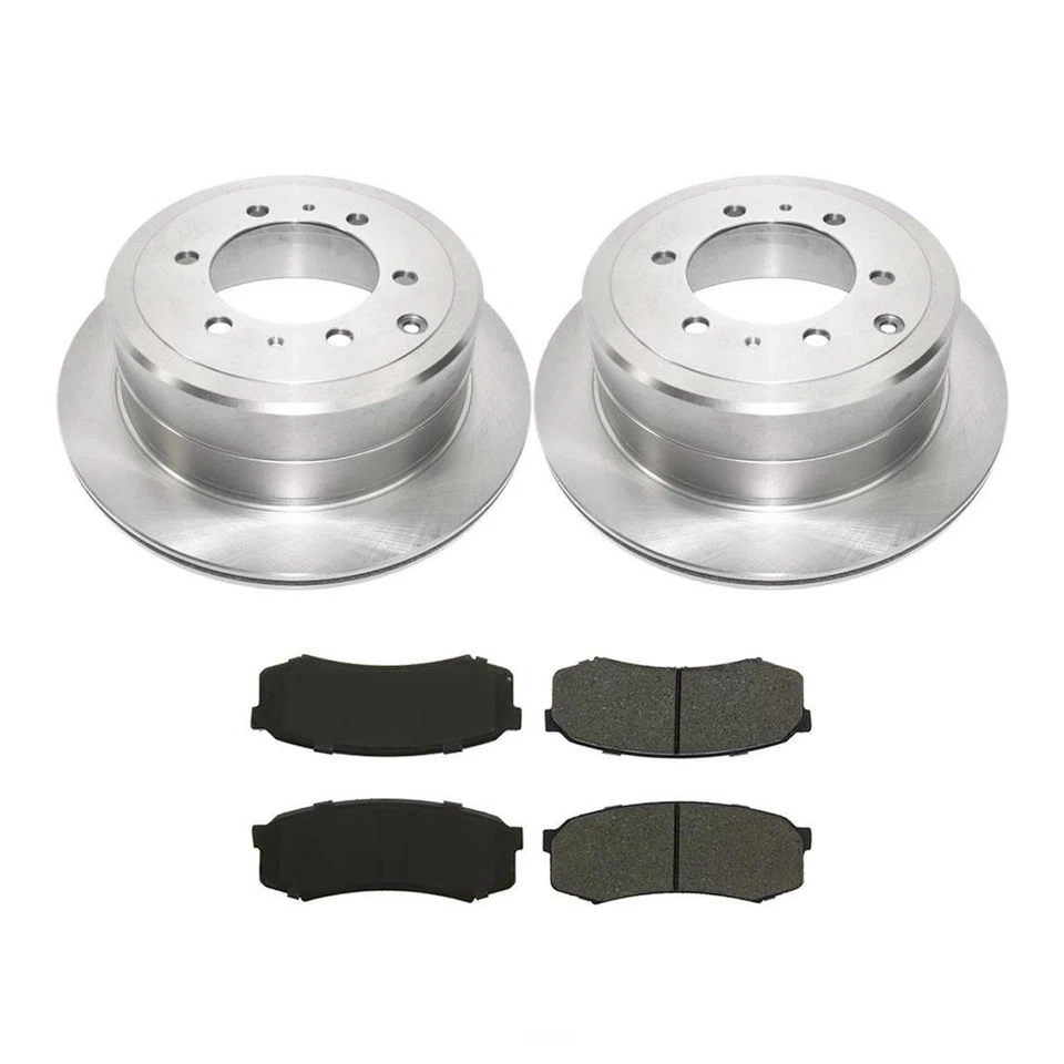 Rotores de freno traseros y pastillas de freno de cerámica XH para Lexus LX450 1996-1997 Foto 2 de 4
