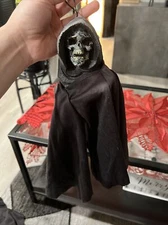 Halloween VTG The Paper Magic Group Small Hanging Grim Reaper Skeleton Vintage