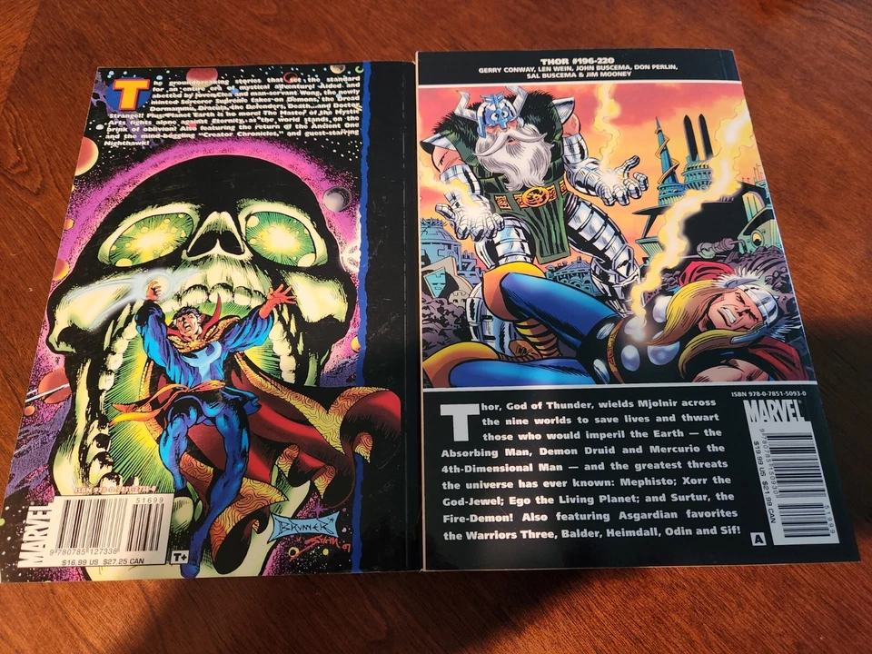 Lote de 8 Marvel Thor, Dr. Strange, Civil War, Secret Wars, Infinity Gauntlet   Foto 3 de 4