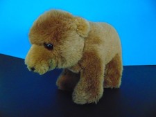 Dakin Grizzly Brown Bear 1986 on all Fours  Cute  Vintage