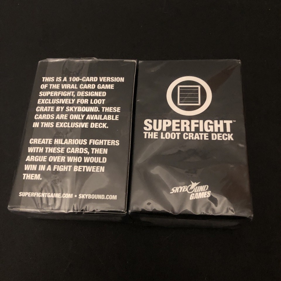 Superfight: The Loot Crate Deck - Loot Crate Exclusive | Skybound Superfight: The Loot Crate Deck - Loot Crate Exclusive | Skybound