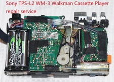 Sony TPS-L2 WM-3 Walkman  Cassette Player - repair service