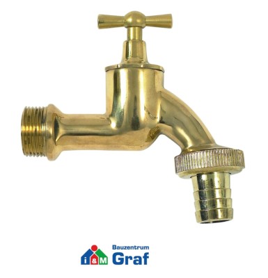 Rubinetto Di Scarico Graf 19mm (3/4") In Ottone Cromato, Facile Da Installare