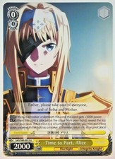Weiss Schwarz Time to Part, Alice SAO/S80-E013 U NM/M