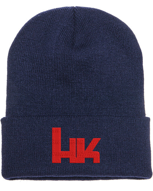 Heckler and Koch HK Logo Embroidered Beanie Winter Hat with or Without ...