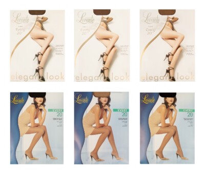 Women's tights collant 20 den 22 dtex satin matte LEVANTE article EVERY 20 COLLA