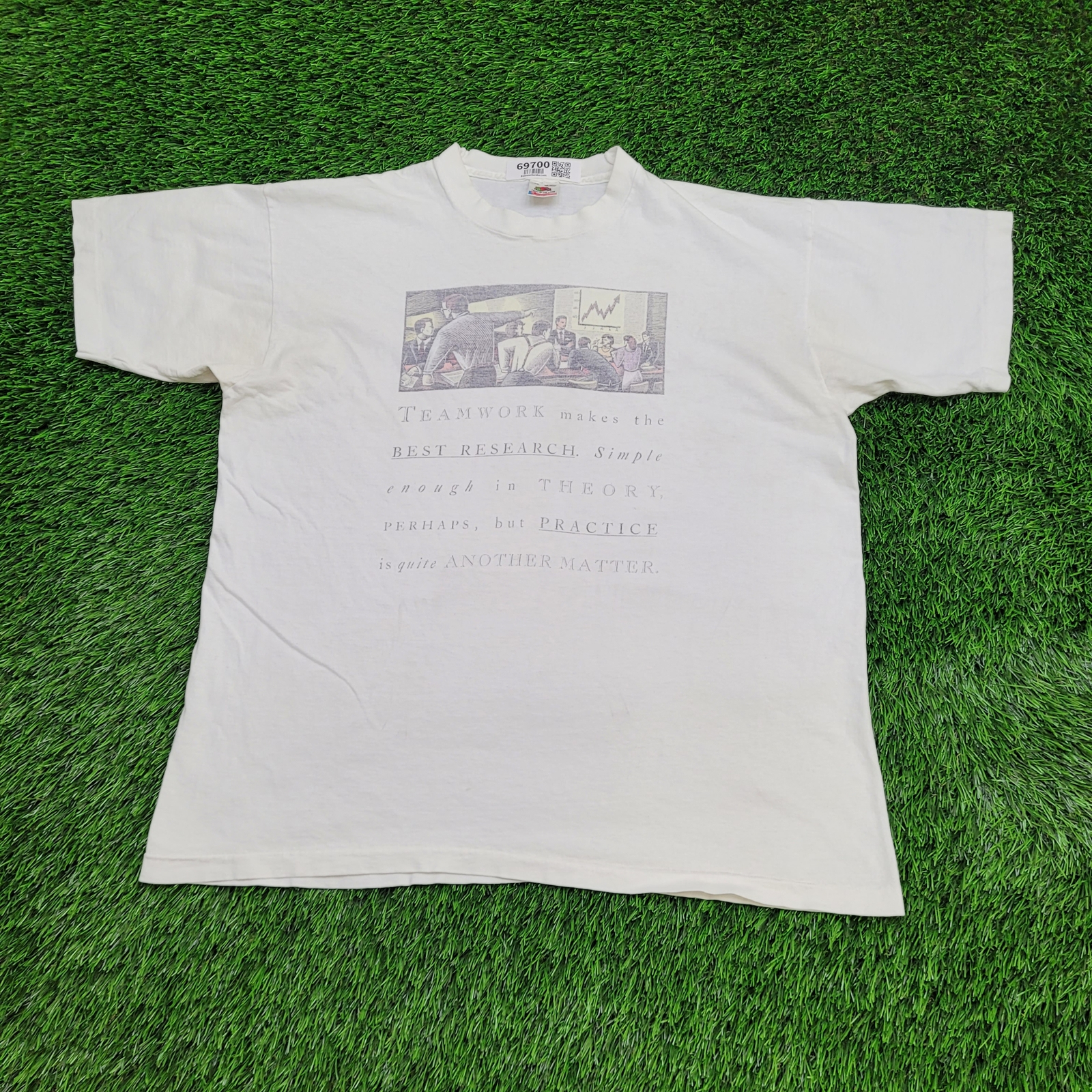 Camisa vintage años 90 Lehman-Brothers XL 23x26 RARA Estados Unidos