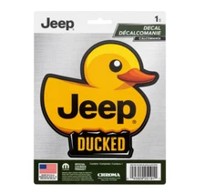 New Jeep DUCKED Logo Car Truck Decal Emblem 1pc Sticker