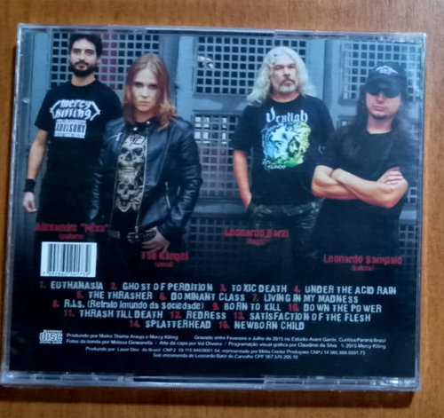 Mercy Killing - Euthanasia Old School Br Femaled Fronted Thrash Private Press - Picture 3 of 3