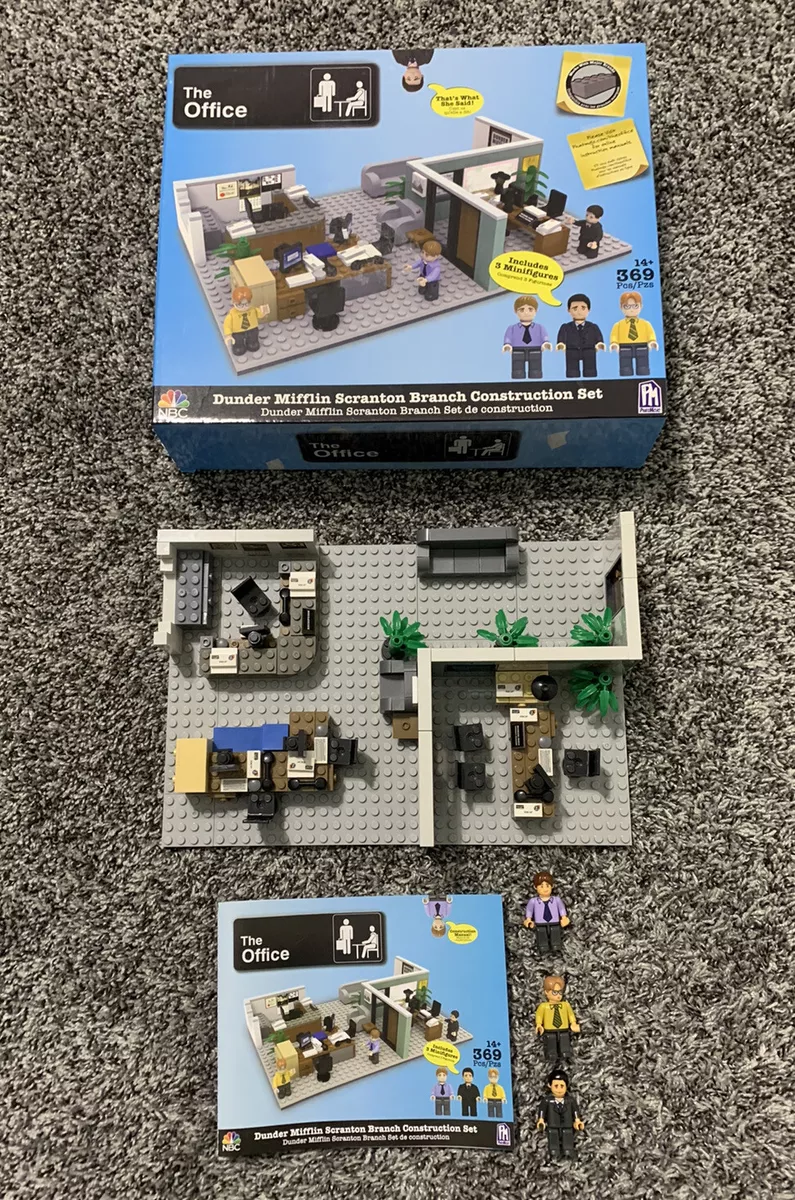 PhatMojo The Office Dunder Mifflin Scranton Branch Construction Set For  Parts