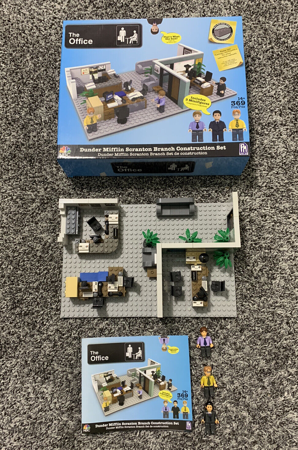 Dunder Mifflin Scranton Branch The Office Construction Building Set