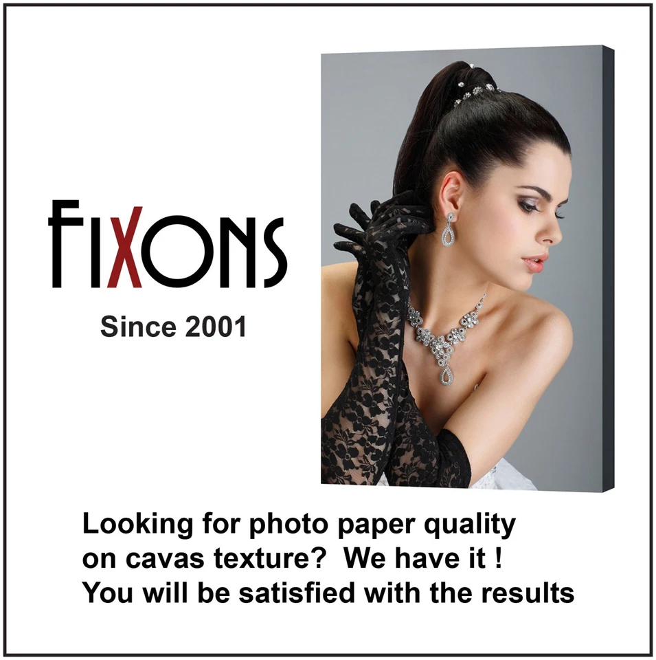 Lona de algodón mate para impresora Epson 24" x 40' - 1 rollo Foto 2 de 4