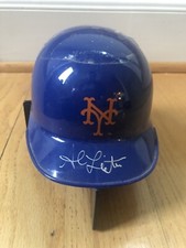 Al Leiter Signed Autographed New York Met Mini Helmet,