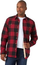 Red Buffalo Plaid Shirt Jacket 