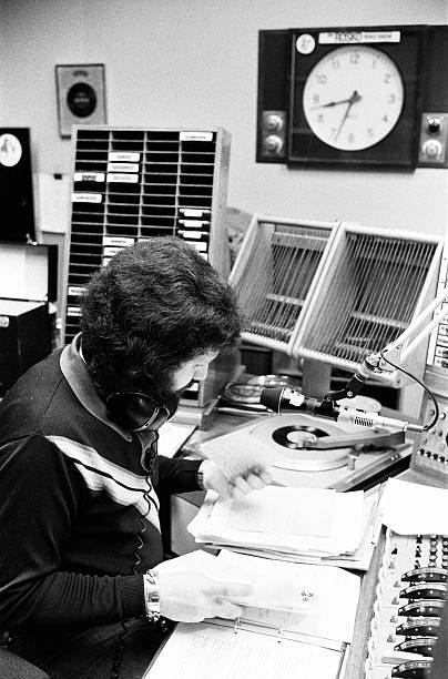 Dave Lee Travis DJ BBC Radio One Breakfast Show 28th June 1978 A D- Old Photo 1
