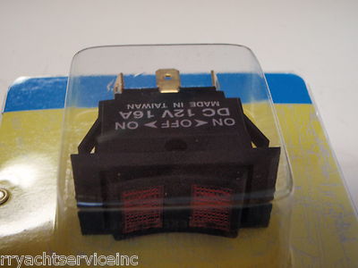 ROCKER SWITCH SEACHOICE 12441 ON/OFF/ON LIGHTED BOATINGMALL EBAY BOAT PARTS