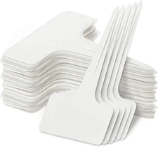 Hoople 100 Pcs 3.9 Inch Plastic Plant Labels Garden Marker Nursery Tags Stake