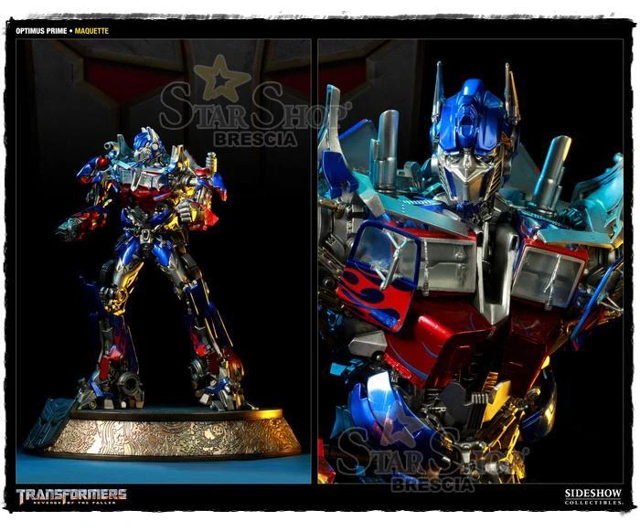 TRANSFORMERS - Optimus Prime Maquette Statue Sideshow - Photo 3/4