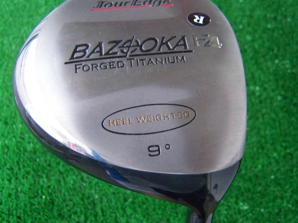 Tour Edge Golf Bazooka F4 Forged Titanium 9 Degree Driver Graphite Regular Shaft - Image 2 of 4