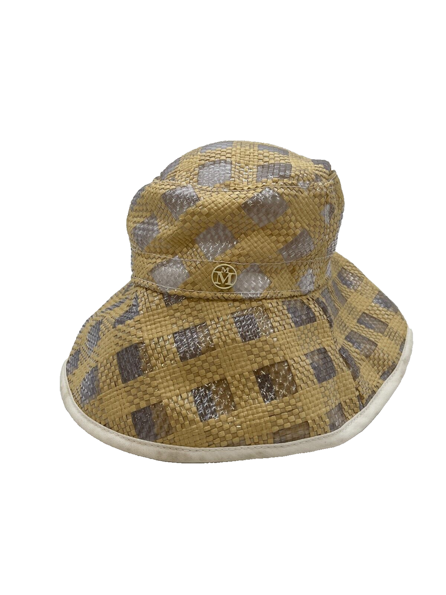 Maison Michel Paris Semi Transparent Bucket Hat Size L | eBay display picture 3