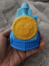 Fisher-Price Little People Disney Mickey & Friends Blue Teal Car Train Engine