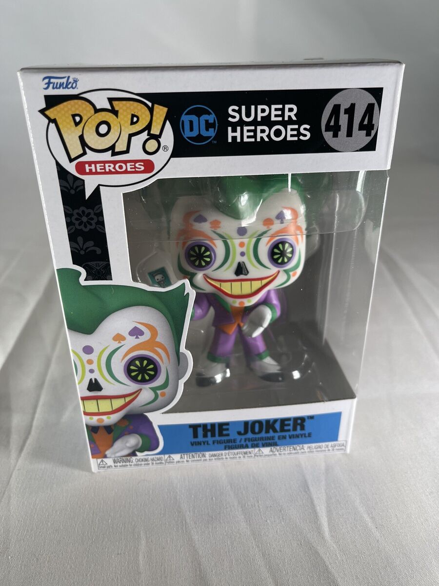 Funko Pop! Heroes: Dia De Los DC - Joker Vinyl Figure (58173 Funko Pop! Heroes: Dia De Los DC - Joker Vinyl Figure (58173