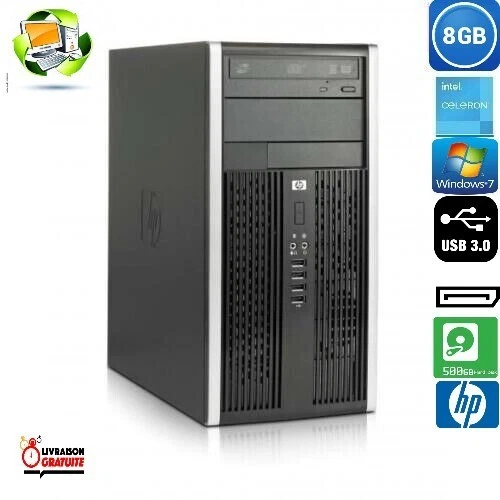 HP COMPAQ PRO 6300 MT/CELERON G1610 /2.60GHZ /8GB DDR3/ 500GB/WIN 7 pro/USB3.0 - Imagen 4 de 13