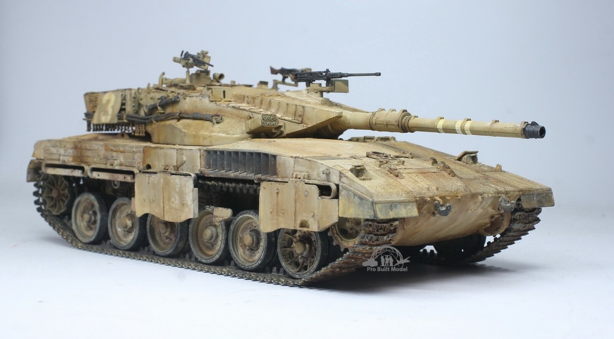 1/35 MERKAVA Mk.1 完成品 Pre-Order) IDF Merkava Mk.1 Hybrid 1:35 Pro Built Model | eBay