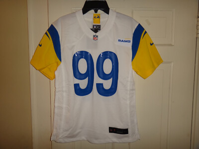 Youth 8-20 Aaron Donald #99 Nike Los Angeles Rams White Alternate Game Jersey