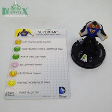 Heroclix Superman / Wonder Woman set Superman 001 Common figure w/card 