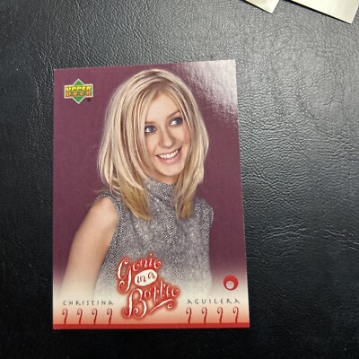 Jb3a Christina Aguilera, 2000 Upper Deck Reflection #27 Genie In A Bottle