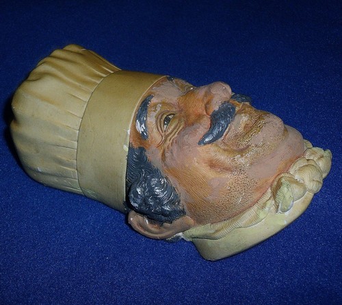 BOSSONS CHEF 1969 FIGURE HEAD CHALKWARE CHALK - Picture 3 of 7