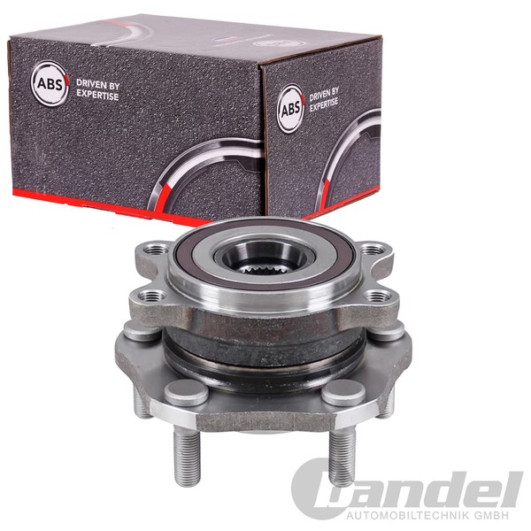 ABS RADLAGER-SATZ Mit ABS-RING Vorne Passend FüR Nissan X-TRAIL Renault Koleos |-image