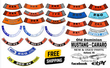 1965-1973 Mustang Air Cleaner Decal