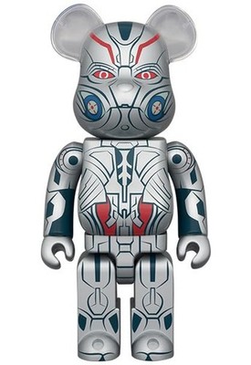 BE@RBRICK ULTRON 400% Medicom Toy Figure Bearbrick New in Box