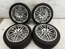 02-08 Audi B6 B7 A4 S4 18" x 8" RS4 Style Wheels w/o Tires 5 x 112 Aftermarket