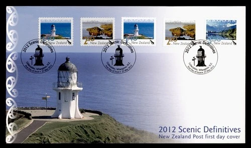 DR WHO 2012 NEW ZEALAND FDC SCENIC COMBO $3.50 R38961