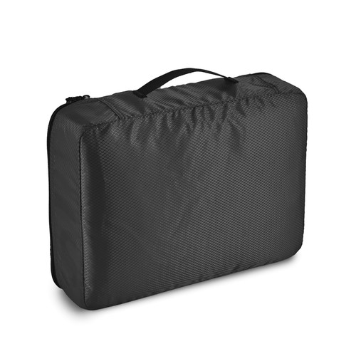 Packwürfel Set für Koffer, Reise Organizer, Reißverschluss, 4x, Schwarz - Bild 10 von 12