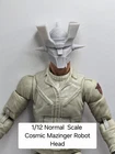 3d Printed COSMIC MAZINGER ROBOT HEAD 6" 1:12 Classified Legends COMPATIBLE