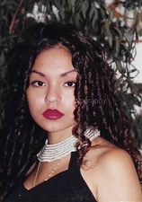 AS SHE WAS Pretty Woman FOUND PHOTOGRAPH Color ORIGINAL Vintage 57 46 L