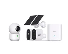 AOSU 5MP SolarCam Max System 2-Cam-Kit + 2K Indoor Camera