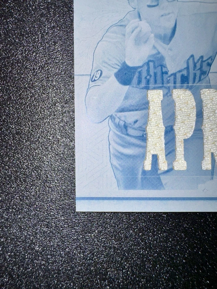 Parche automático de nueve piezas Topps 1/1 Triple Threads Chris Owings 2014 ballena blanca Foto 4 de 4